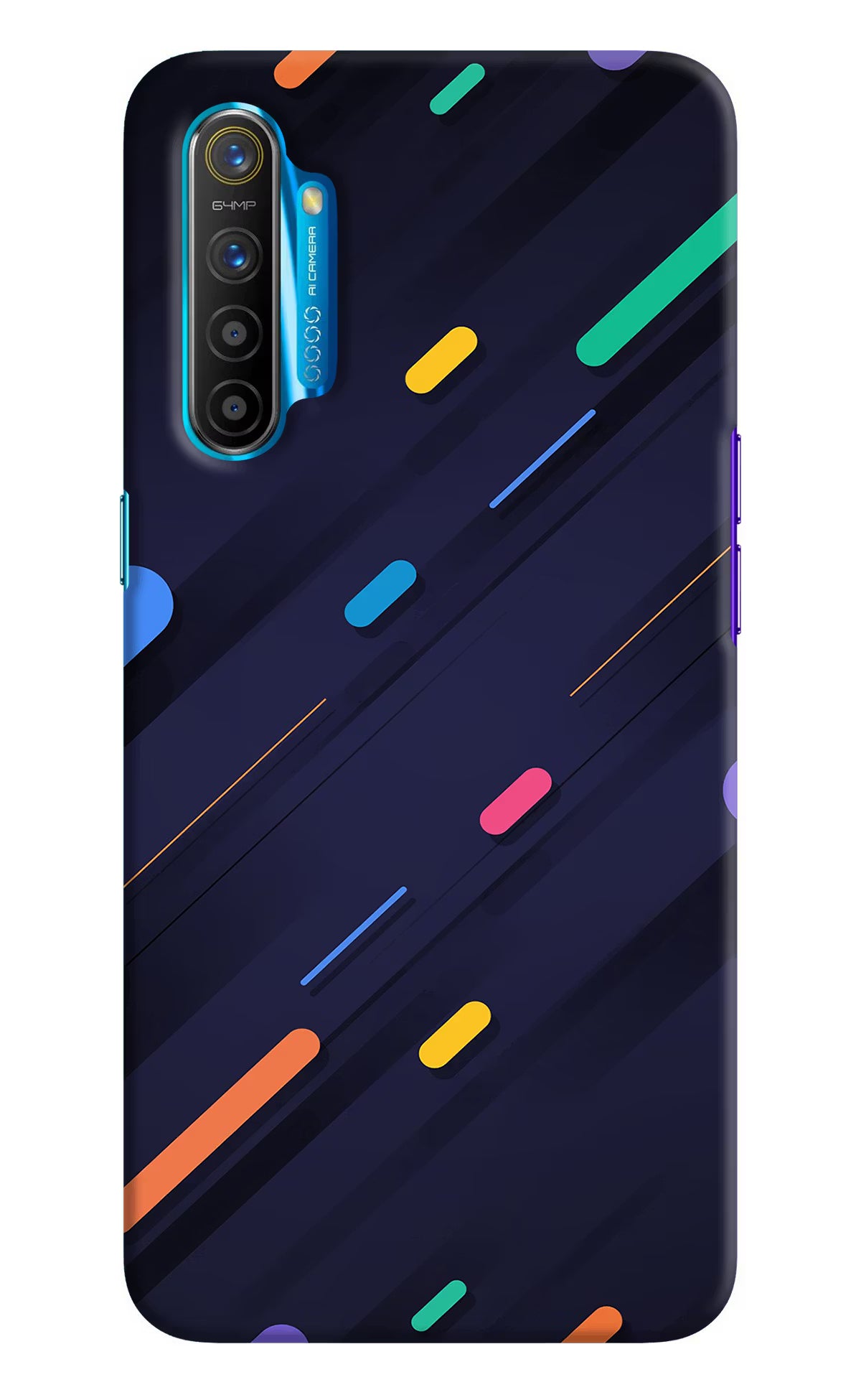 Abstract Design Realme XT/X2 Hard Case Back Cover by Casekaro