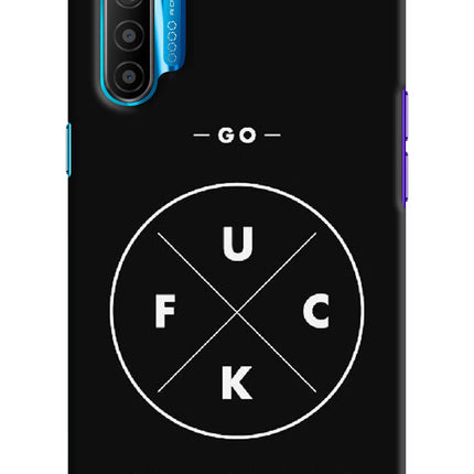Go Fuck Yourself Realme XT/X2 Hard Case Back Cover by Casekaro