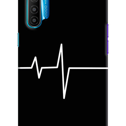 Heart Beats Realme XT/X2 Hard Case Back Cover by Casekaro