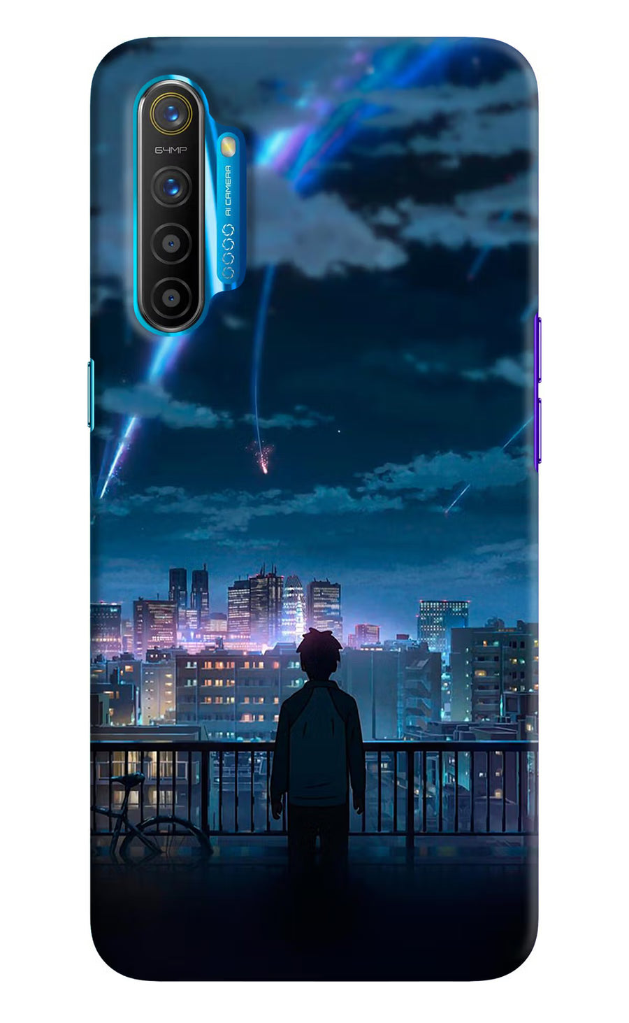 Anime Realme XT/X2 Back Cover, Hard case