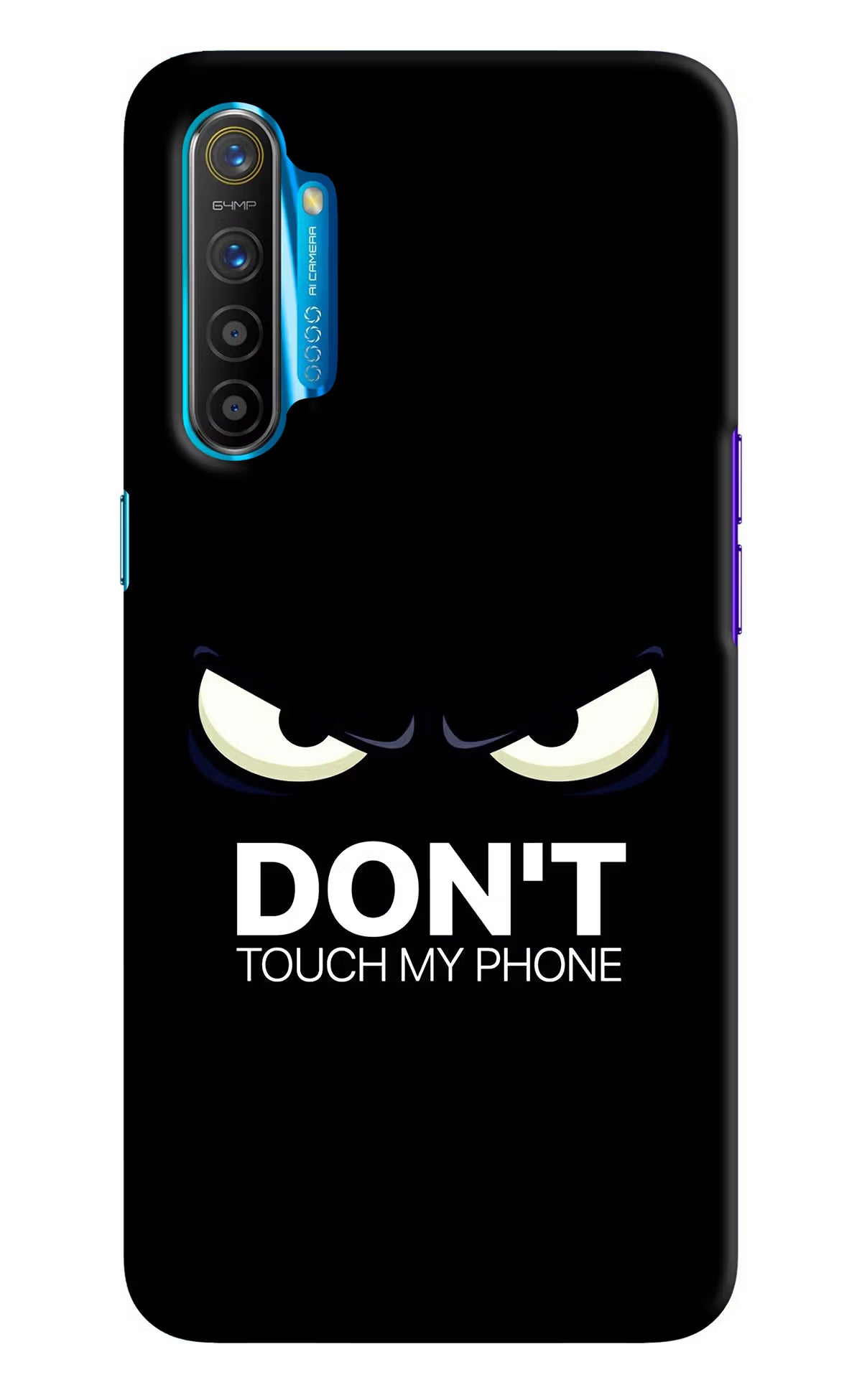 Don'T Touch My Phone Realme XT/X2 Hard Case Back Cover by Casekaro