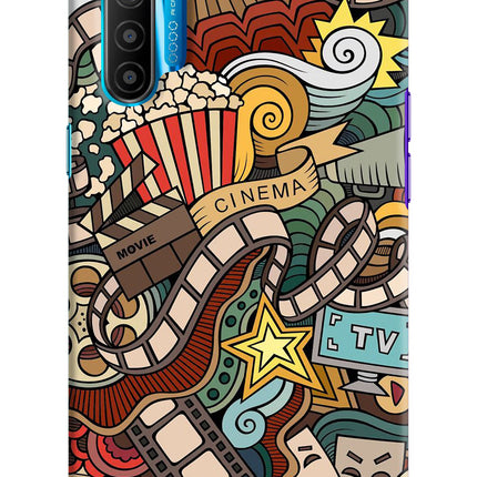 Cinema Abstract Realme XT/X2 Hard Case Back Cover by Casekaro