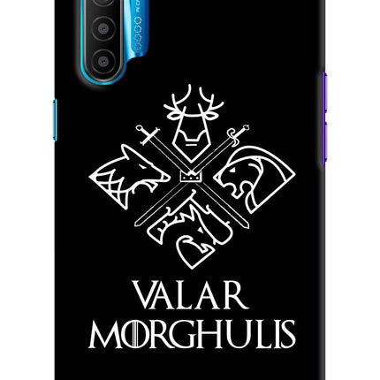 Valar Morghulis | Game Of Thrones Realme XT/X2 Hard Case Back Cover by Casekaro