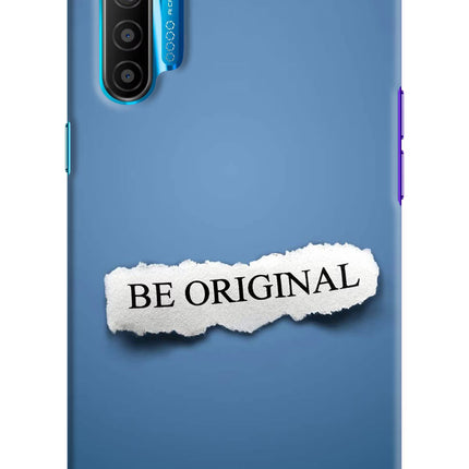 Be Original Realme XT/X2 Hard Case Back Cover by Casekaro
