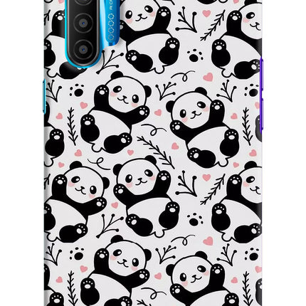 Cute Panda Realme XT/X2 Hard Case Back Cover by Casekaro