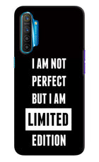 I Am Not Perfect But I Am Limited Edition Realme XT/X2 Hard Case Back Cover by Casekaro