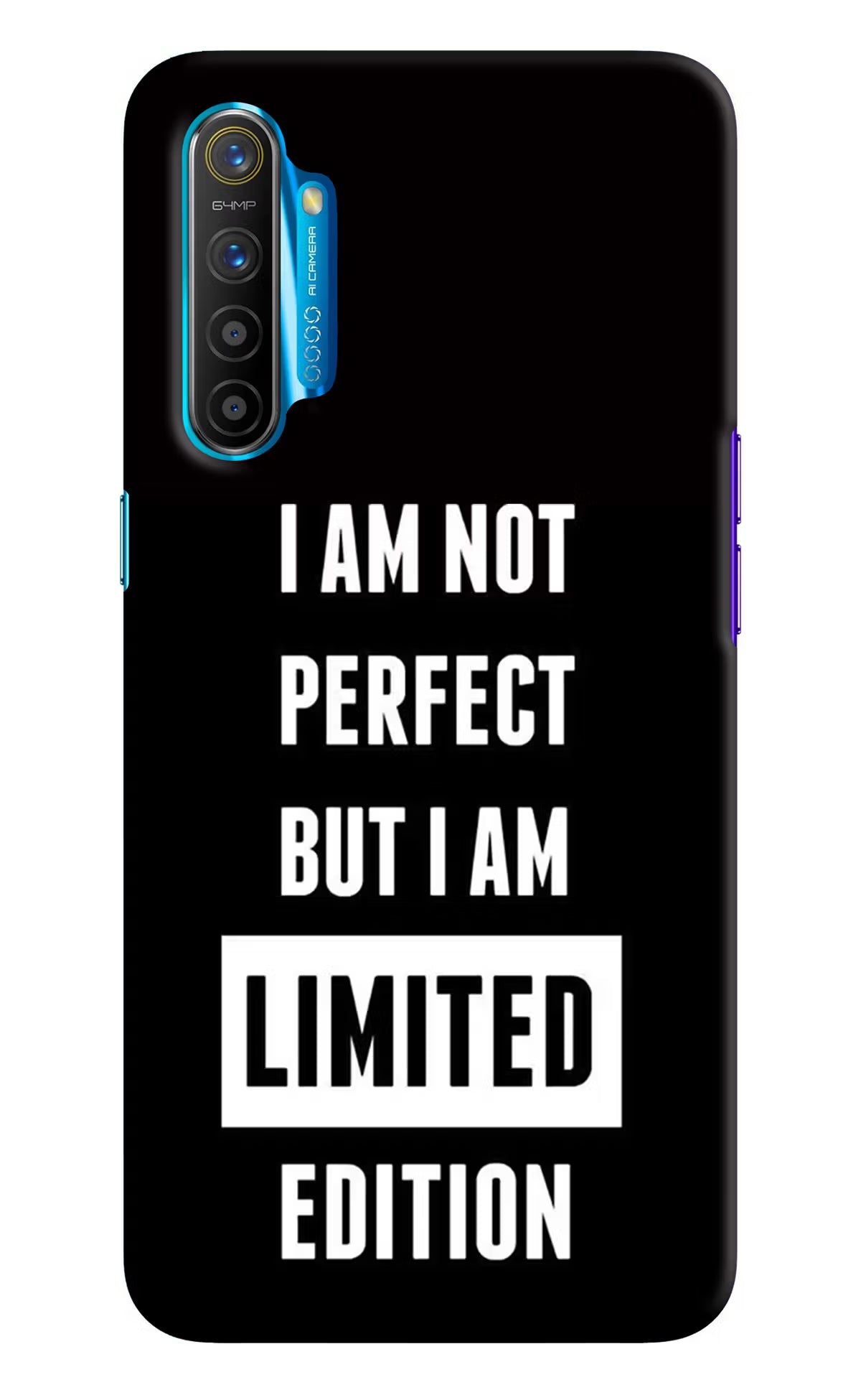 I Am Not Perfect But I Am Limited Edition Realme XT/X2 Hard Case Back Cover by Casekaro