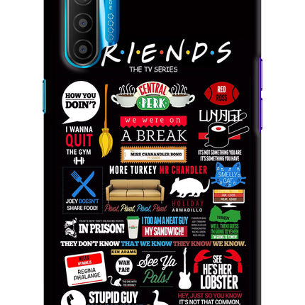 FRIENDS Realme XT/X2 Hard Case Back Cover by Casekaro
