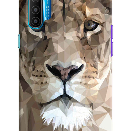 Lion Art Realme XT/X2 Hard Case Back Cover by Casekaro