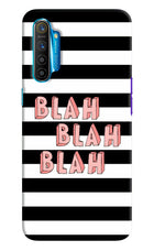 Blah Blah Blah Realme XT/X2 Hard Case Back Cover by Casekaro