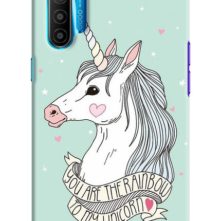 Unicorn Wallpaper Realme XT/X2 Hard Case Back Cover by Casekaro