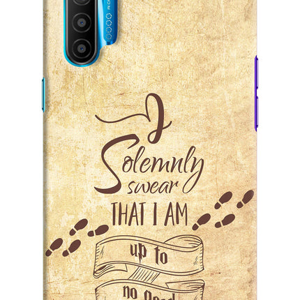 I Solemnly swear that i up to no good Realme XT/X2 Hard Case Back Cover by Casekaro