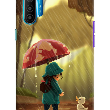 Rainy Day Realme XT/X2 Hard Case Back Cover by Casekaro