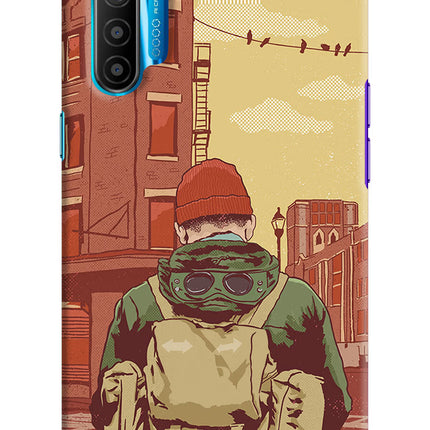 Adventurous Realme XT/X2 Hard Case Back Cover by Casekaro