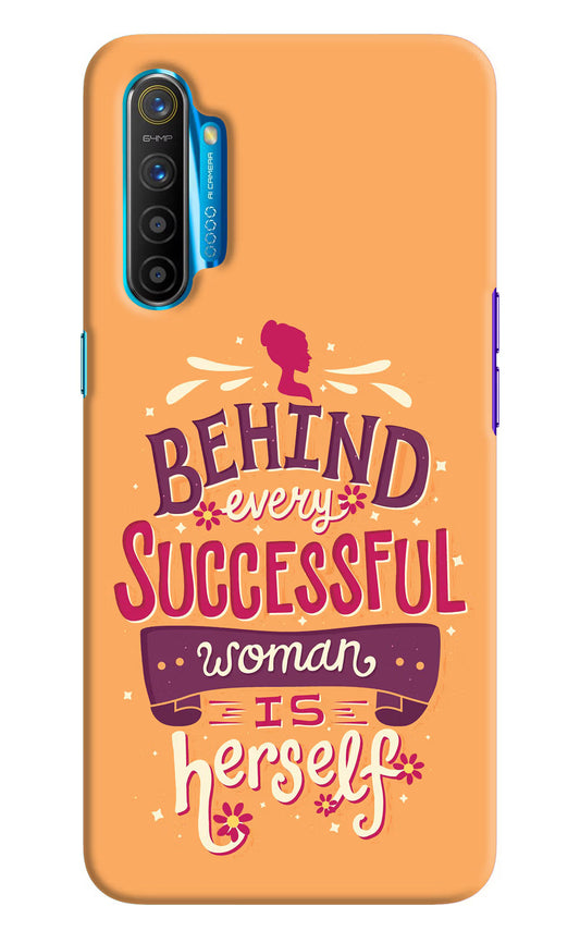 Behind Every Successful Woman There Is Herself Realme XT/X2 Hard Case Back Cover by Casekaro