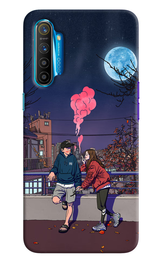 Chilling Couple Realme XT/X2 Hard Case Back Cover by Casekaro