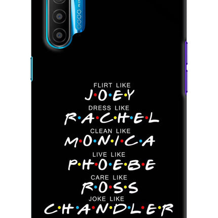 FRIENDS Character Realme XT/X2 Hard Case Back Cover by Casekaro