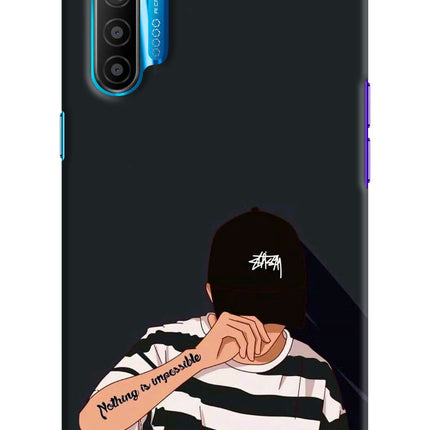 Aesthetic Boy Realme XT/X2 Hard Case Back Cover by Casekaro