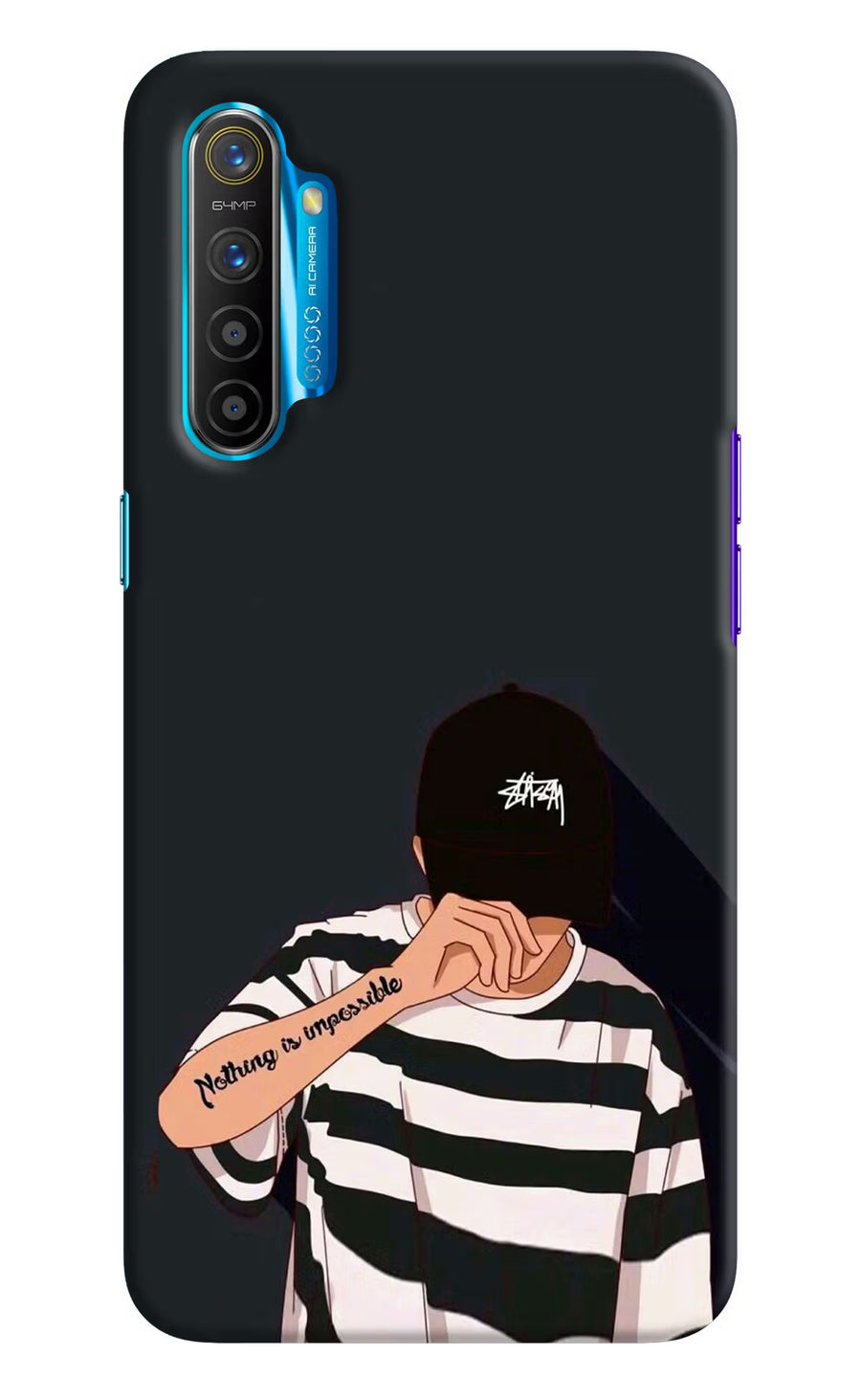 Aesthetic Boy Realme XT/X2 Back Cover, Hard case