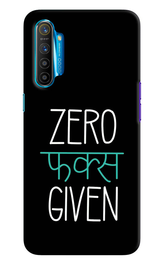 Zero Fucks Given Realme XT/X2 Hard Case Back Cover by Casekaro