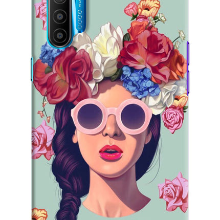 Pretty Girl Realme XT/X2 Hard Case Back Cover by Casekaro