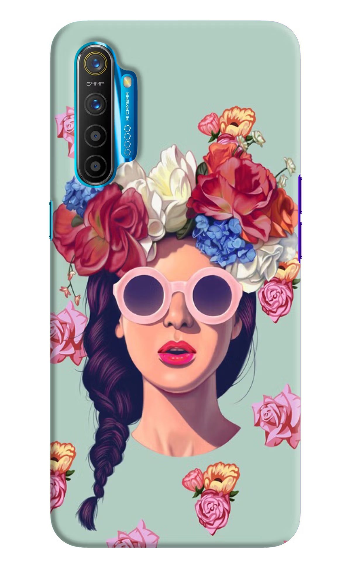 Pretty Girl Realme XT/X2 Hard Case Back Cover by Casekaro