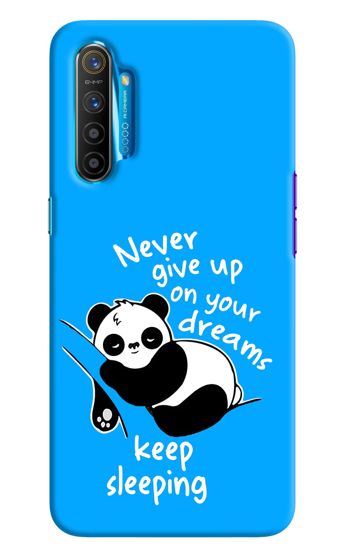 Keep Sleeping Realme XT/X2 Hard Case Back Cover by Casekaro