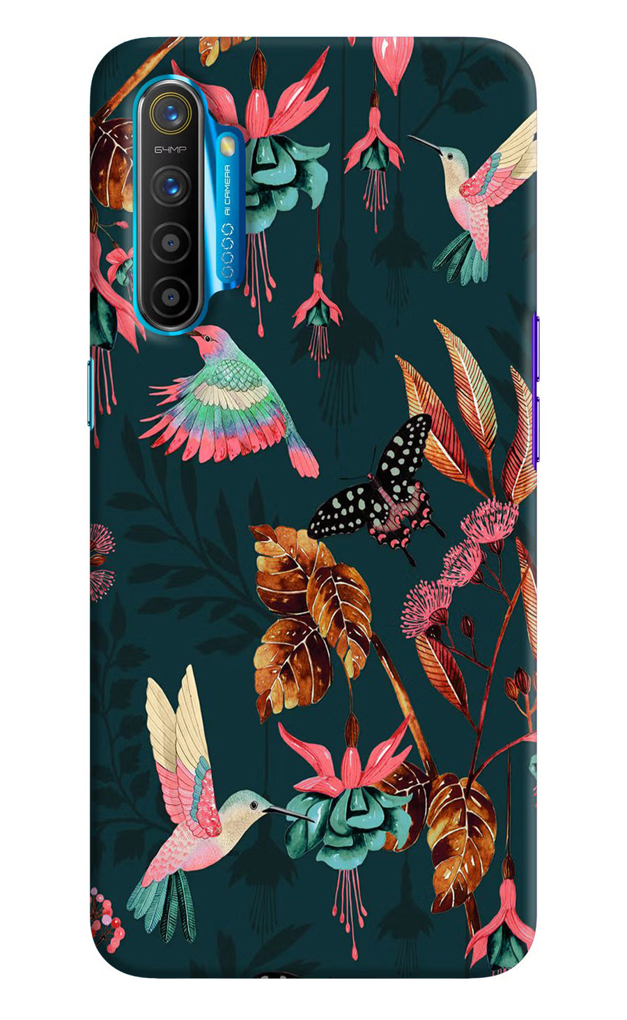 Birds Realme XT/X2 Back Cover, Hard case