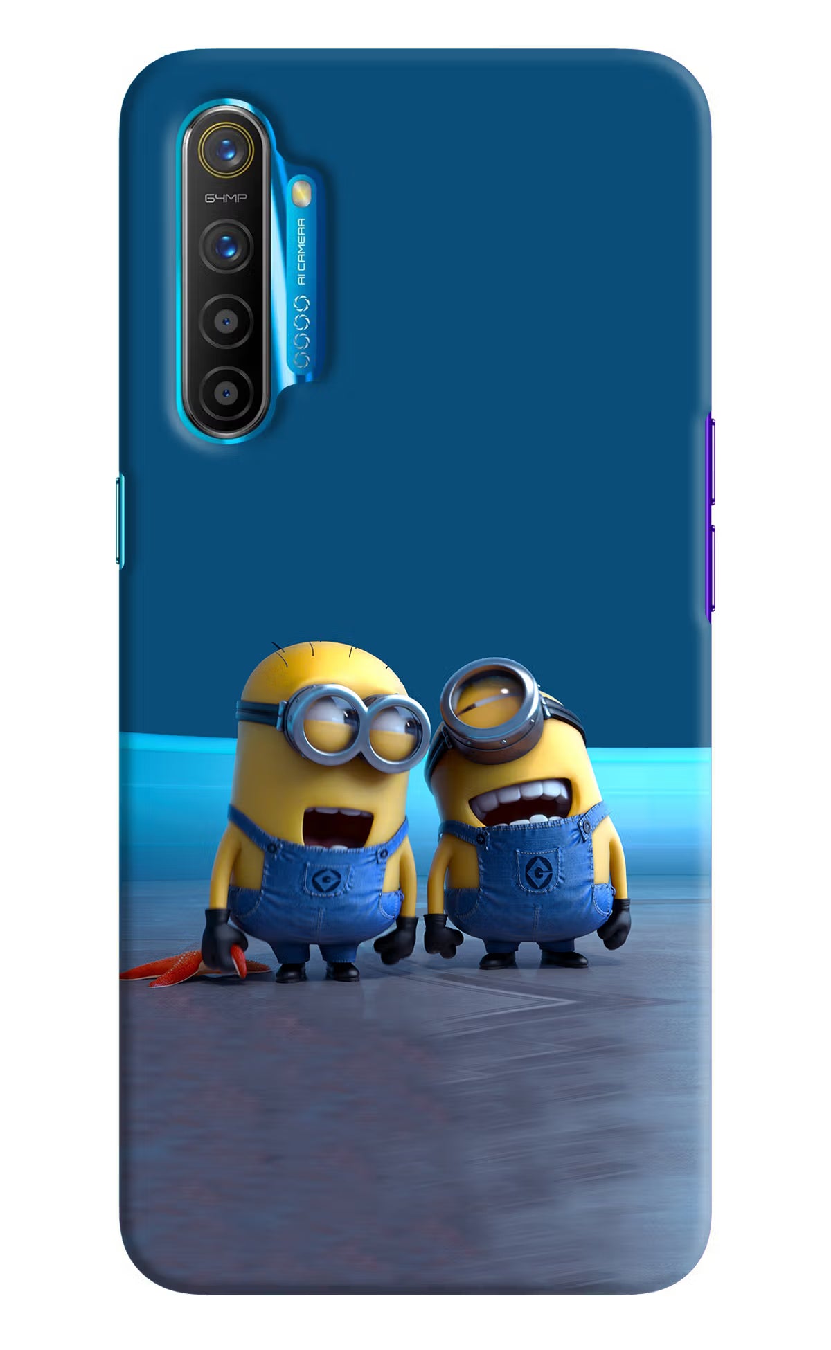 Minion Laughing Realme XT/X2 Hard Case Back Cover by Casekaro