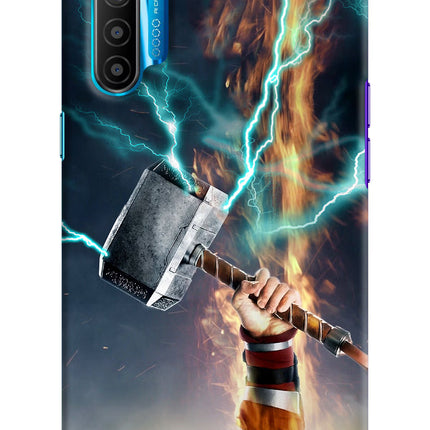 Thor Hammer Mjolnir Realme XT/X2 Hard Case Back Cover by Casekaro