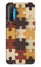 Wooden Puzzle Realme XT/X2 Hard Case Back Cover by Casekaro