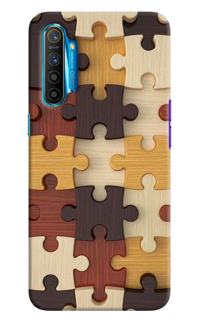 Wooden Puzzle Realme XT/X2 Hard Case Back Cover by Casekaro