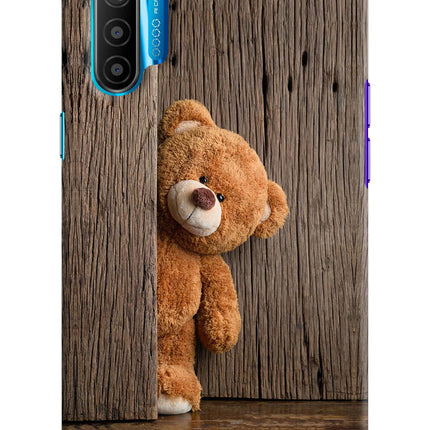 Teddy Wooden Realme XT/X2 Hard Case Back Cover by Casekaro