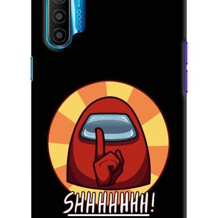 Among Us Shhh! Realme XT/X2 Hard Case Back Cover by Casekaro