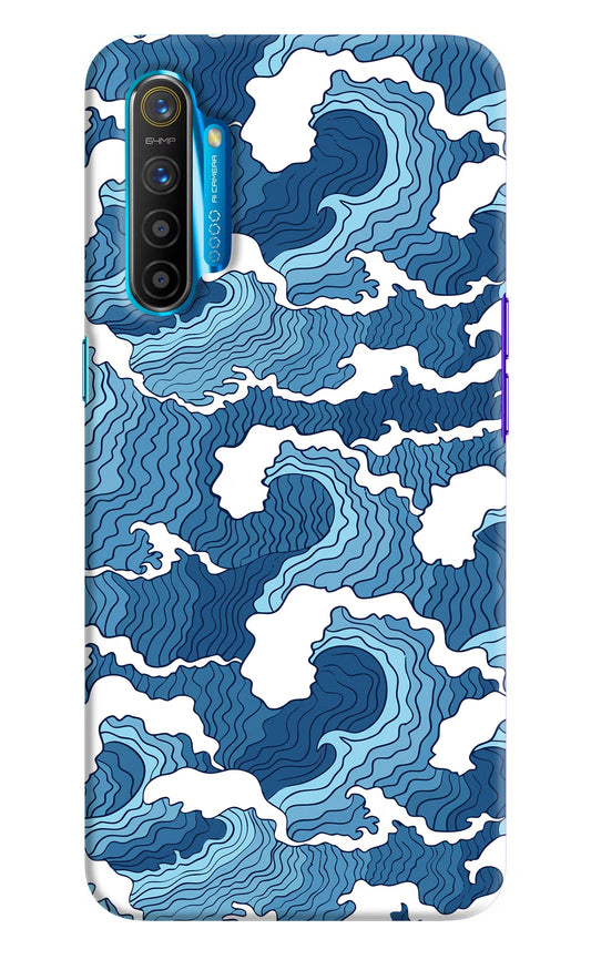 Blue Waves Realme XT/X2 Hard Case Back Cover by Casekaro