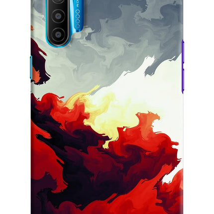 Fire Cloud Realme XT/X2 Hard Case Back Cover by Casekaro