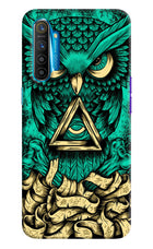 Green Owl Realme XT/X2 Hard Case Back Cover by Casekaro