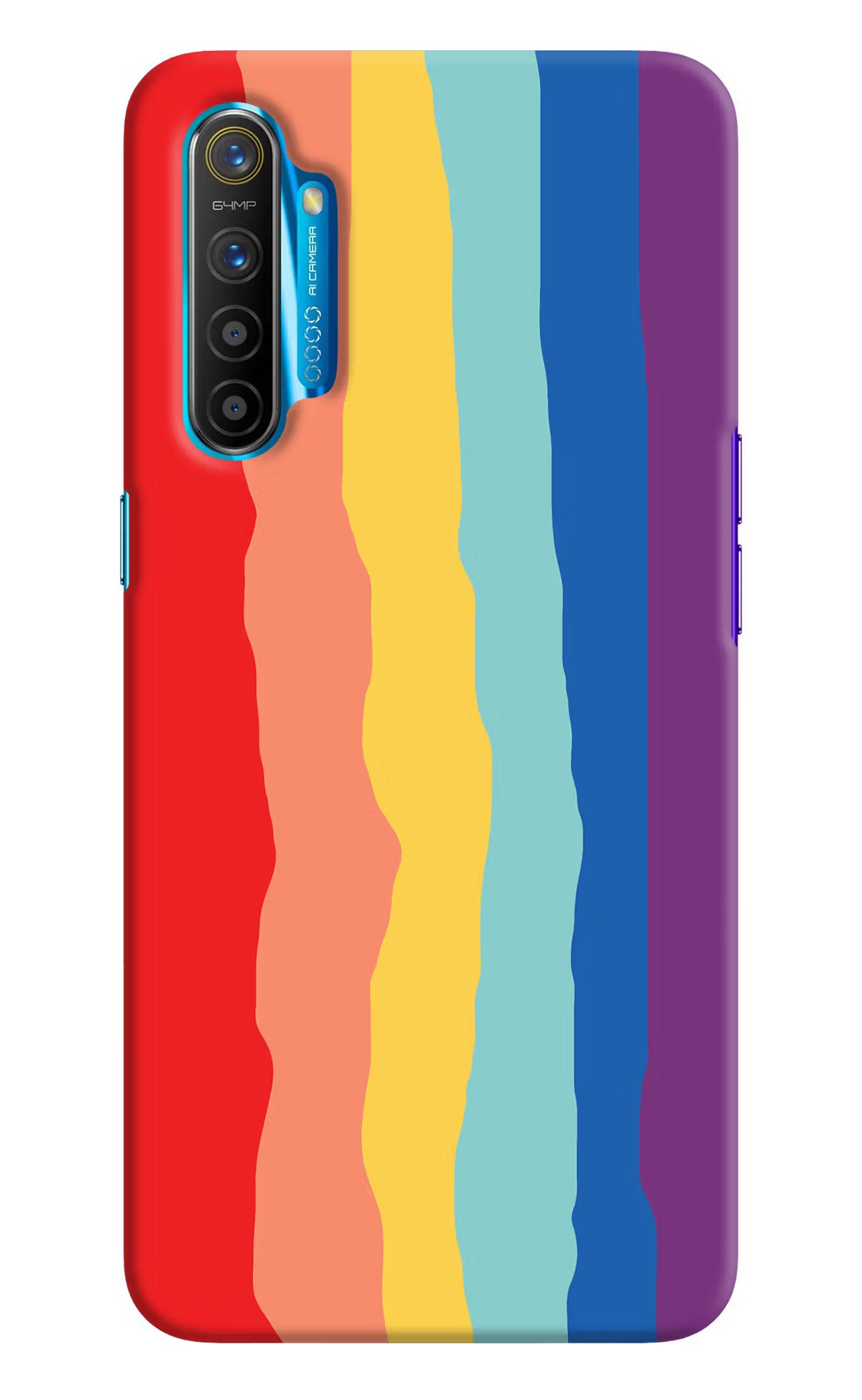 Rainbow Realme XT/X2 Hard Case Back Cover by Casekaro