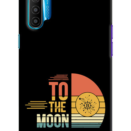 To the Moon Realme XT/X2 Hard Case Back Cover by Casekaro