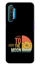 To the Moon Realme XT/X2 Hard Case Back Cover by Casekaro
