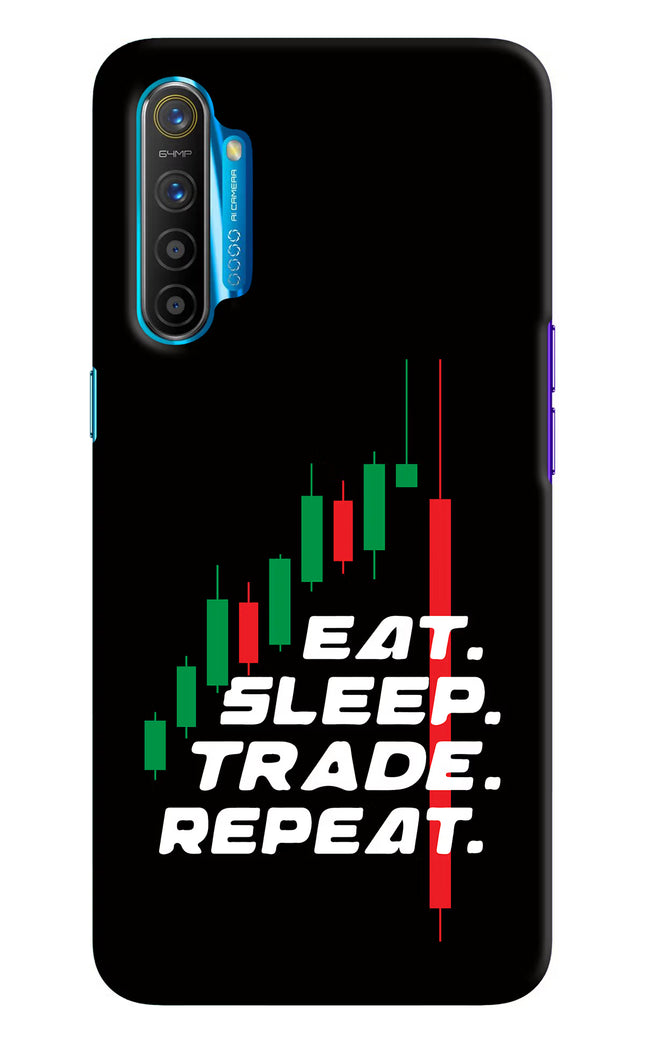 Eat Sleep Trade Repeat Realme XT/X2 Hard Case Back Cover by Casekaro