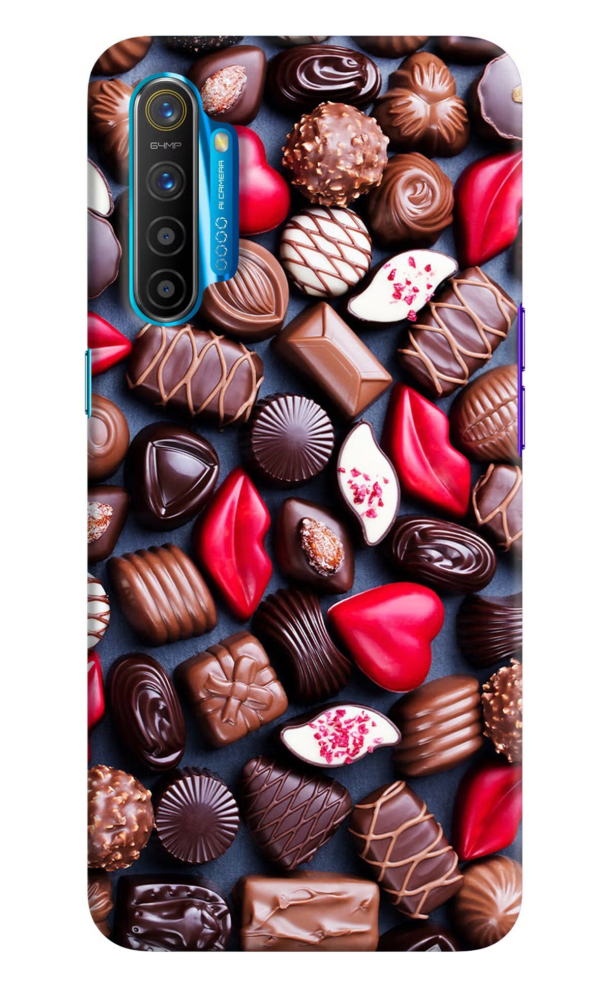 Chocolates Realme XT/X2 Hard Case Back Cover by Casekaro