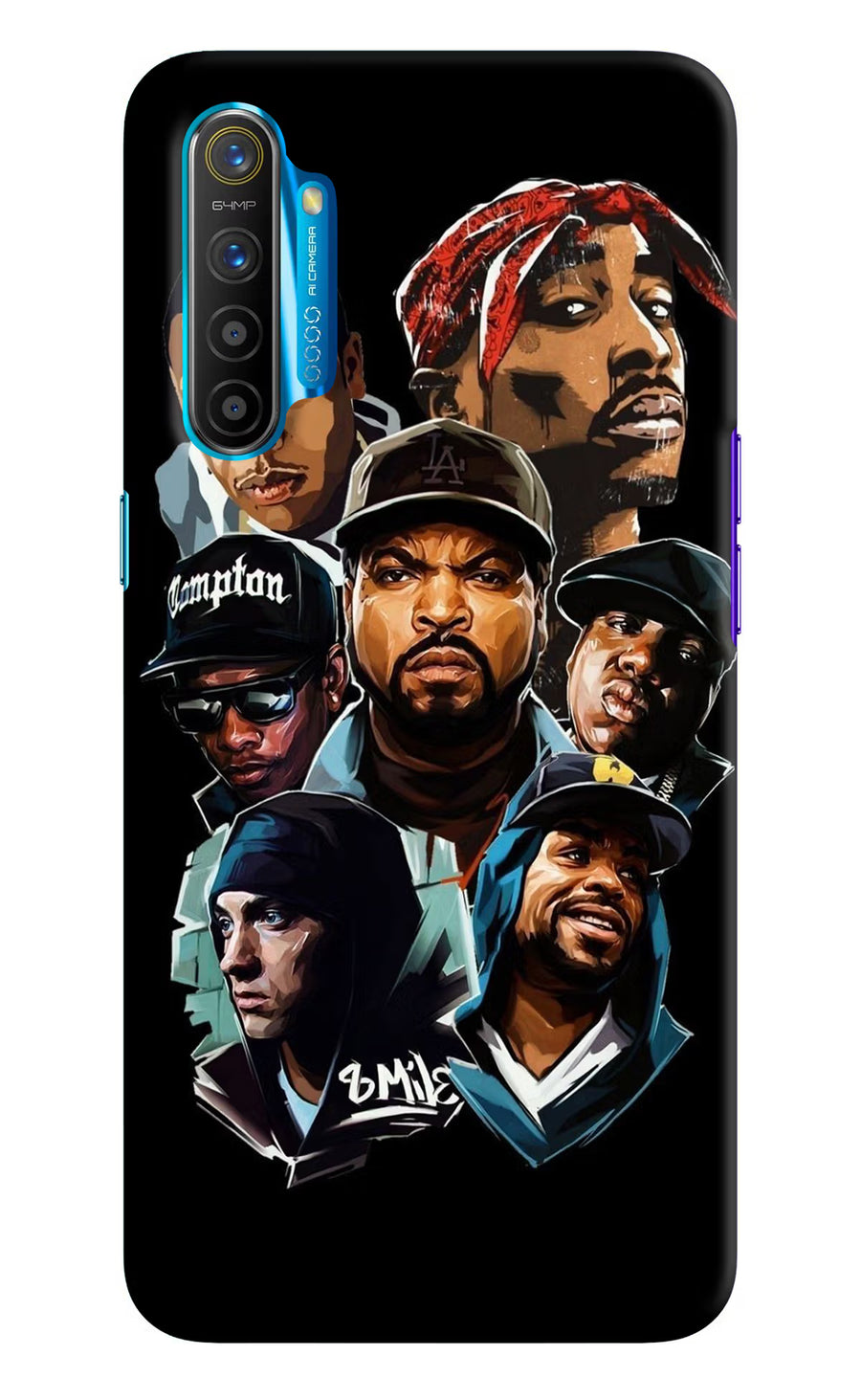 Rappers Realme XT/X2 Back Cover, Hard case