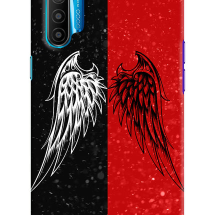 Wings Realme XT/X2 Hard Case Back Cover by Casekaro