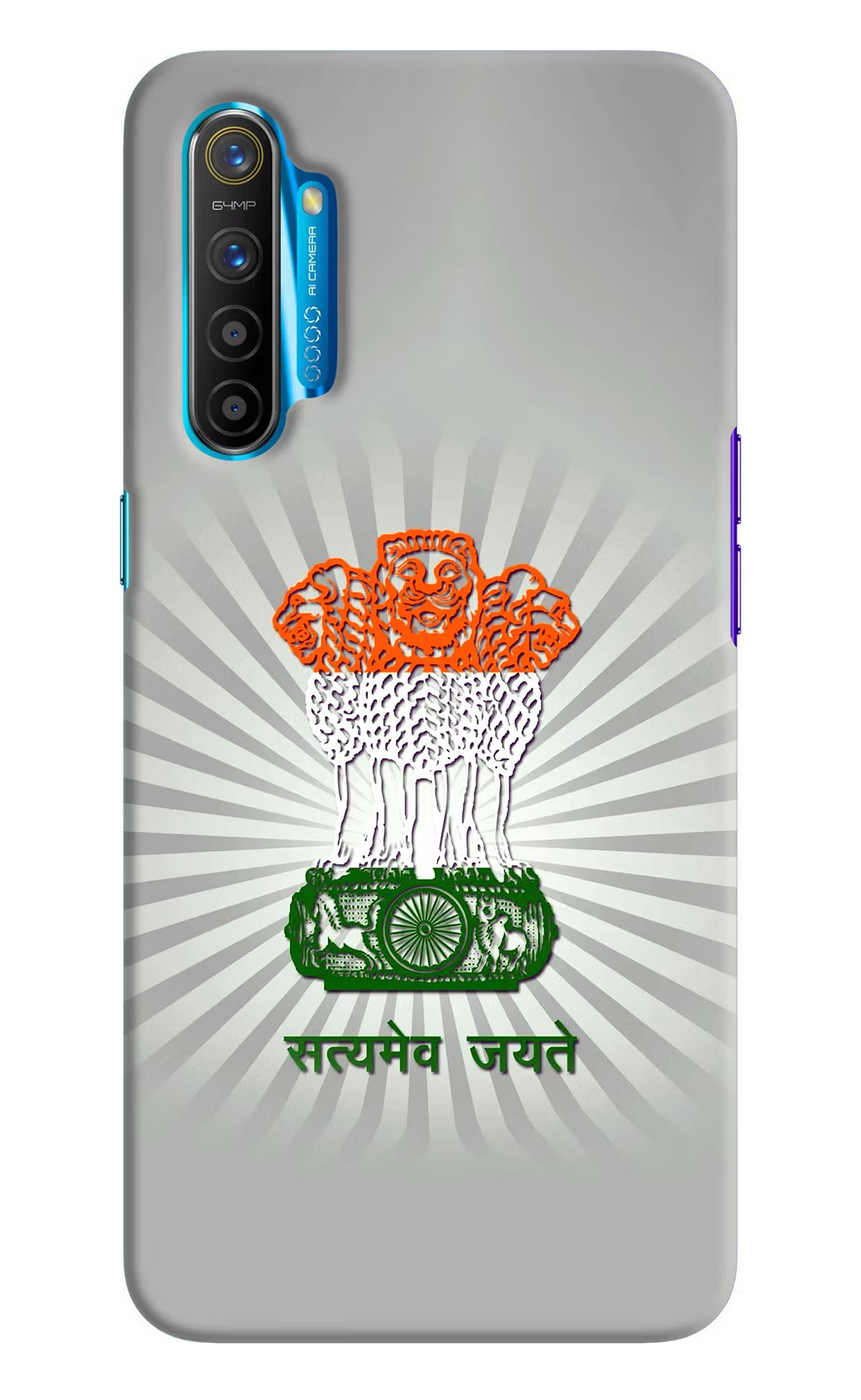 Satyamev Jayate Art Realme XT/X2 Hard Case Back Cover by Casekaro