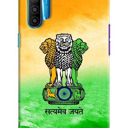 Satyamev Jayate Flag Realme XT/X2 Hard Case Back Cover by Casekaro