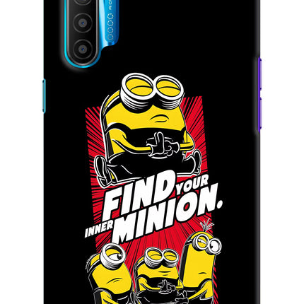 Find your inner Minion Realme XT/X2 Hard Case Back Cover by Casekaro