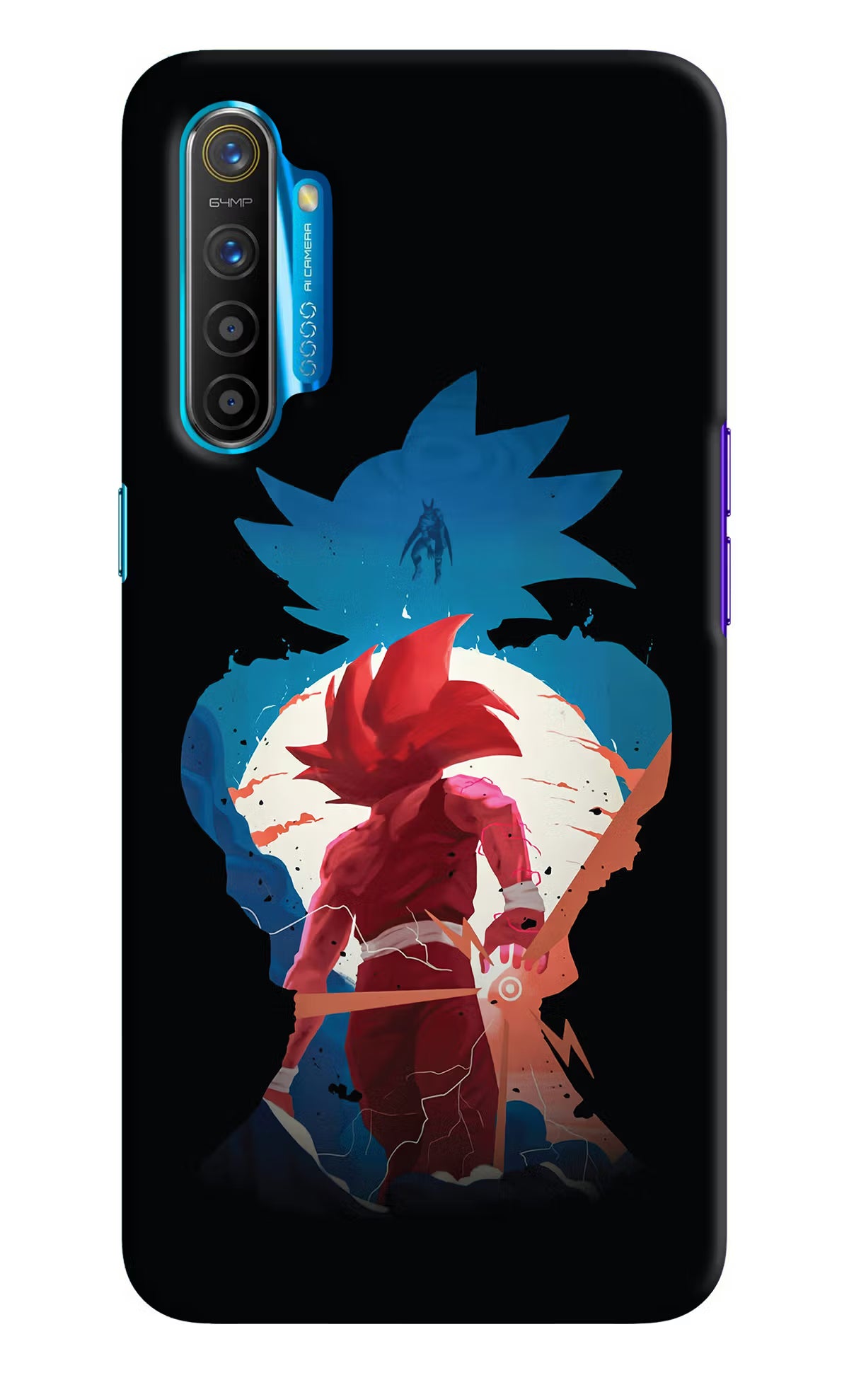Goku Realme XT/X2 Hard Case Back Cover by Casekaro