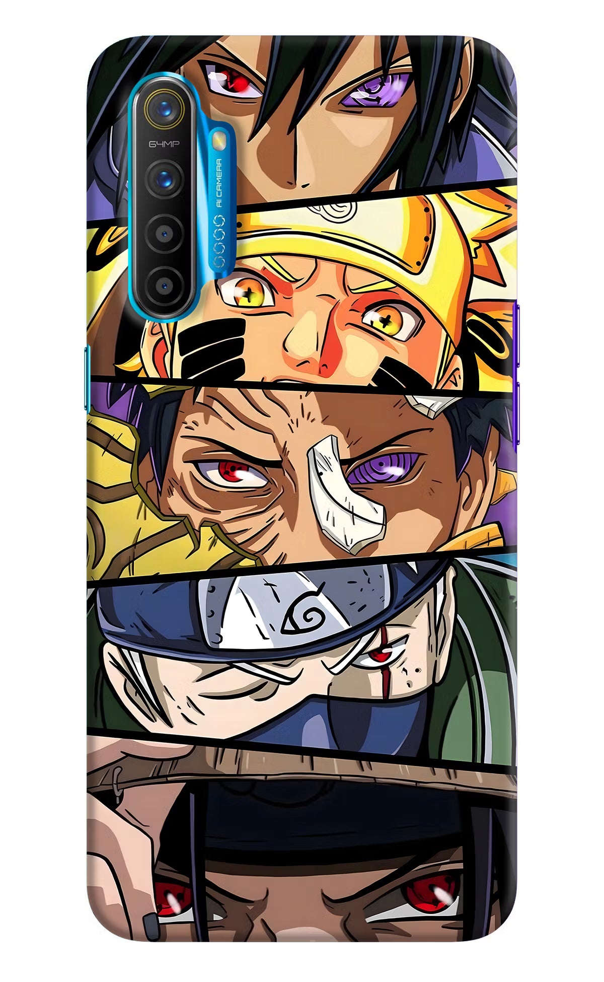 Naruto Character Realme XT/X2 Hard Case Back Cover by Casekaro