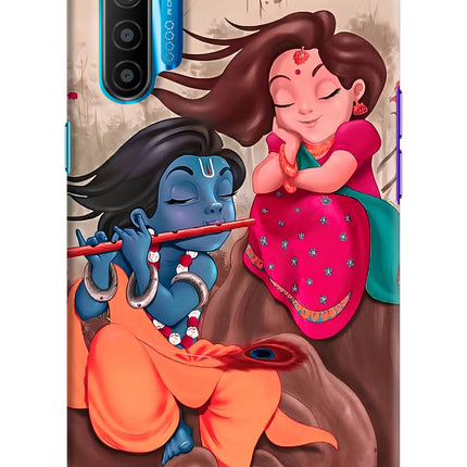 Radhe Krishna Realme XT/X2 Hard Case Back Cover by Casekaro